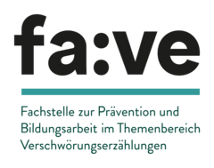 Logo der Fachstelle zur Prävention und Bildungsarbeit im Themenbereich Verschwörungserzählungen